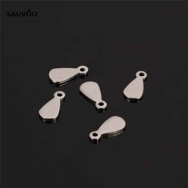 Подвески для браслетов и ожерелий из нержавеющей стали серебристого цвета 40