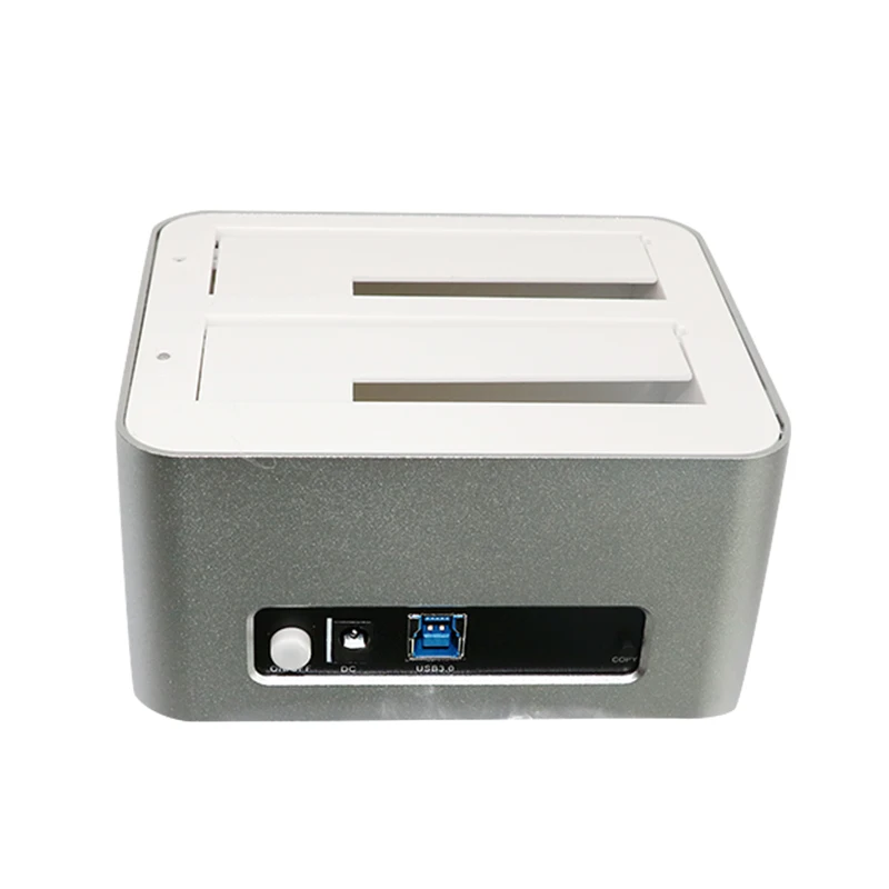 Отправка с RU hdd 5 Гбит/с супер скорость sata usb 3,0 2bay жесткий диск Док-станция Алюминиевый жесткий диск адаптер 2," /3,5" коробка для хранения