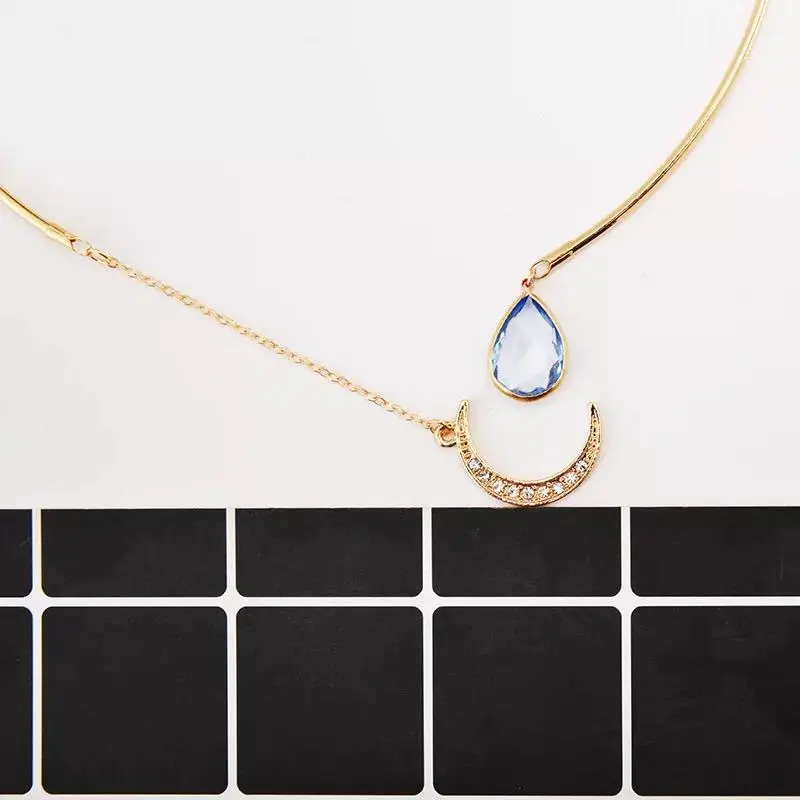 2019 Новый стиль Мода Простой Личность Винтаж Изысканный популярные Moon Форма Офис