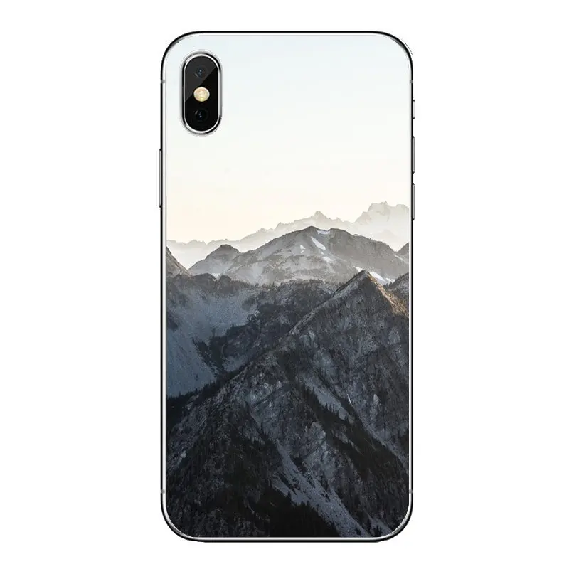 Мягкий прозрачный чехол для iPod Touch iPhone 4 4S 5 5S 5C SE 6 6S 7 8 X XR XS Plus MAX черный и белый цвета