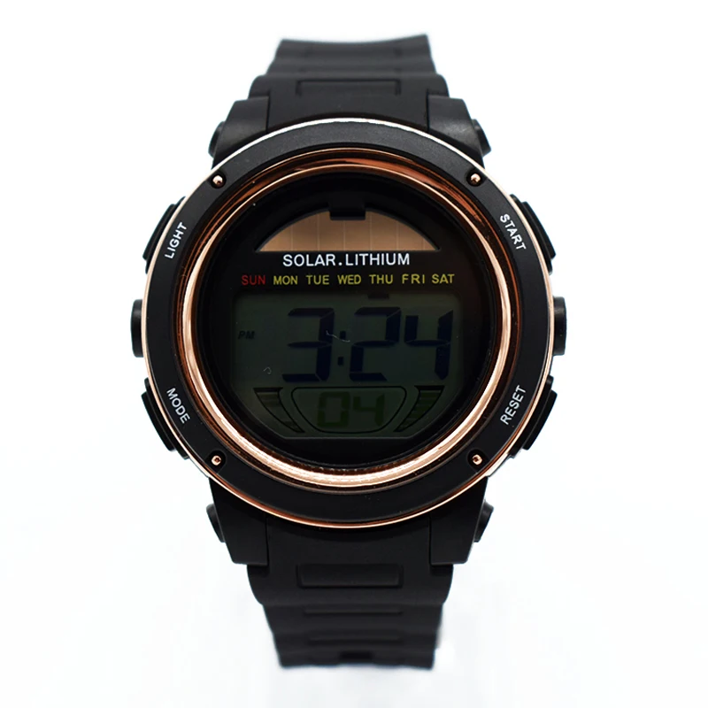 Bounabay lady waterproof wrist digital automatic watches for women digitais watch running ladies clock swim fashion cheap saat | Наручные