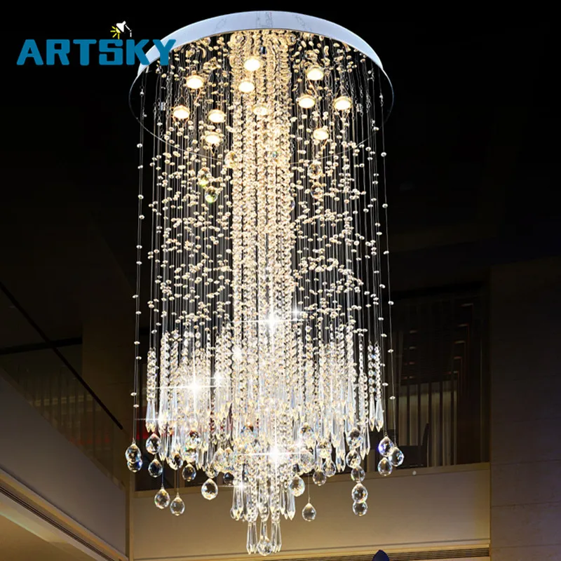 Современный минималистичный светодиодный светильник с длинной лестницей