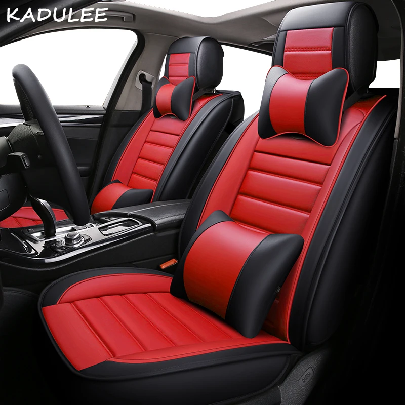 Чехол для автокресла KADULEE для Ford Focus 2 3 Fushion mondeo Fiesta Edge Explore ore Kuga, автомобильные аксессуары, чехол для автокресла