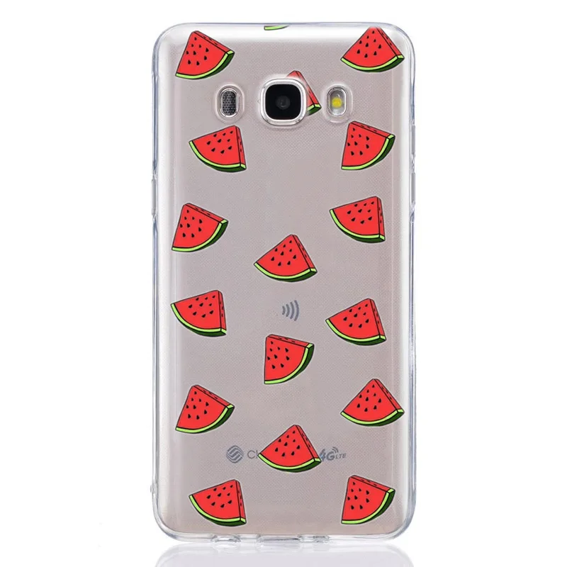 For Samsung Galaxy A3 A5 2016 2017 A300 A320F A510 A520F TPU Colorful Soft Pie Food Painted Desig Cover Case Fundas F317 |