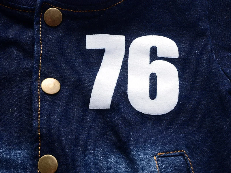 BibiCola/комплект одежды для маленьких мальчиков весенне-осенний джинсовый костюм