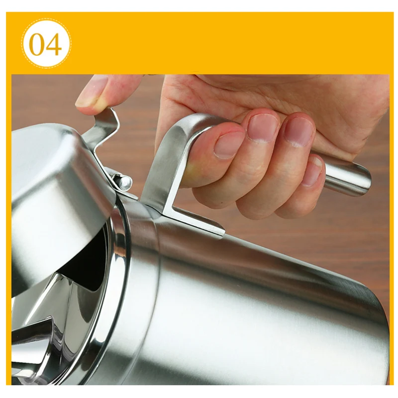 

1pcs 304 stainless steel oiler visual oil leak edible oil tank vinegar bottle soy sauce bottle spice bottle oiler