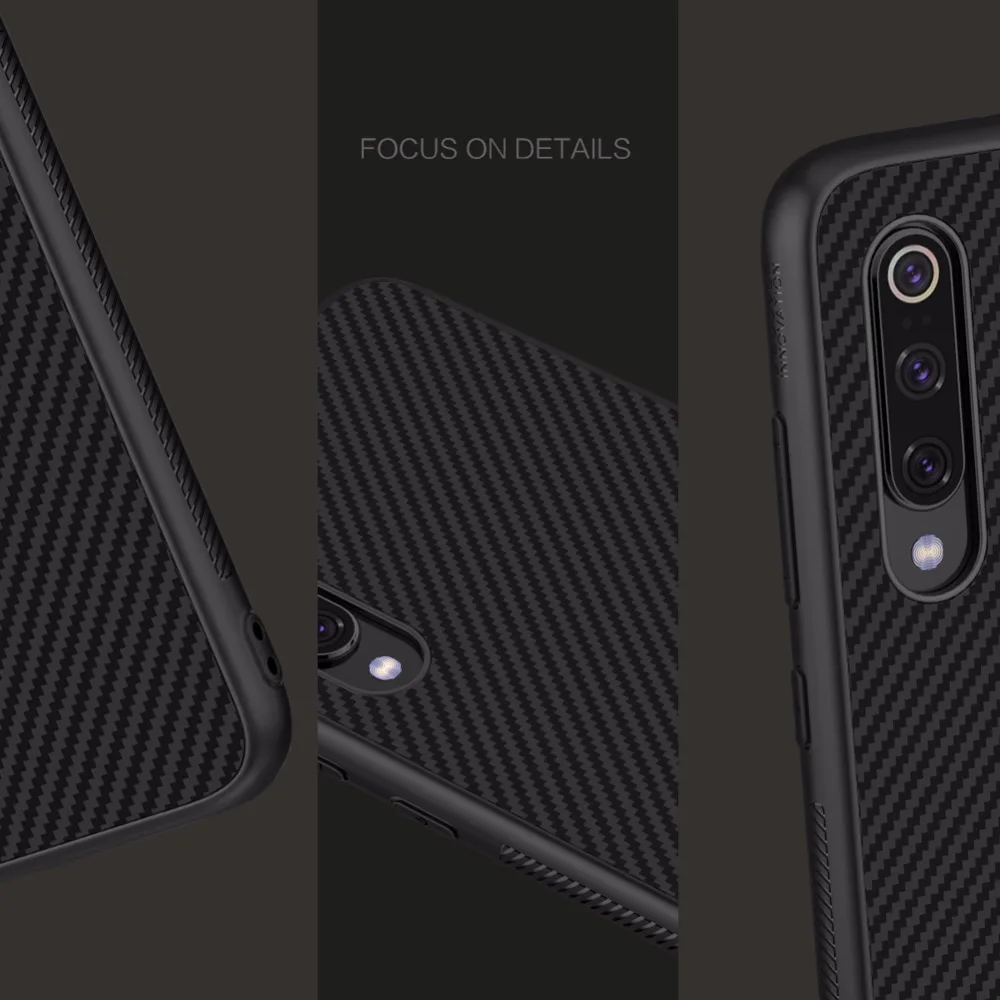 Чехол для xiaomi mi 9 чехол NILLKIN из синтетического волокна нескользящий бампер задняя крышка чехол для xiaomi mi 9