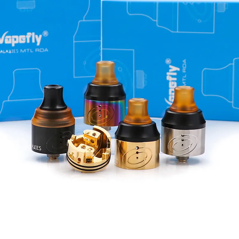 Новое поступление Vapefly Galaxy MTL RDA 22 мм электронная сигарета атомайзер 510 нить