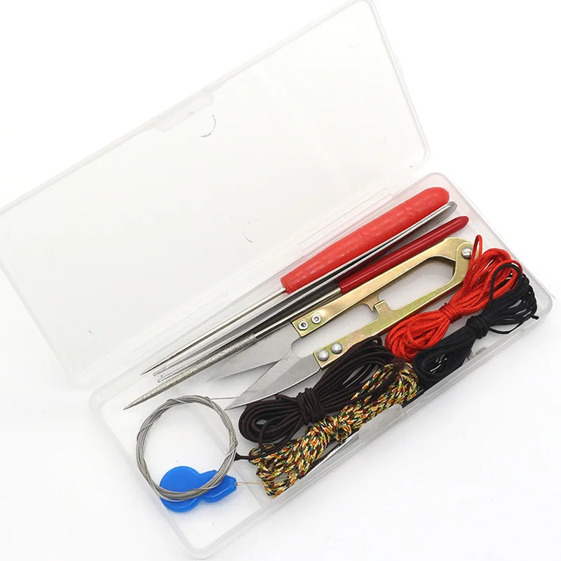 Набор инструментов для традиционного бисероплетения трехступенчатый крючок