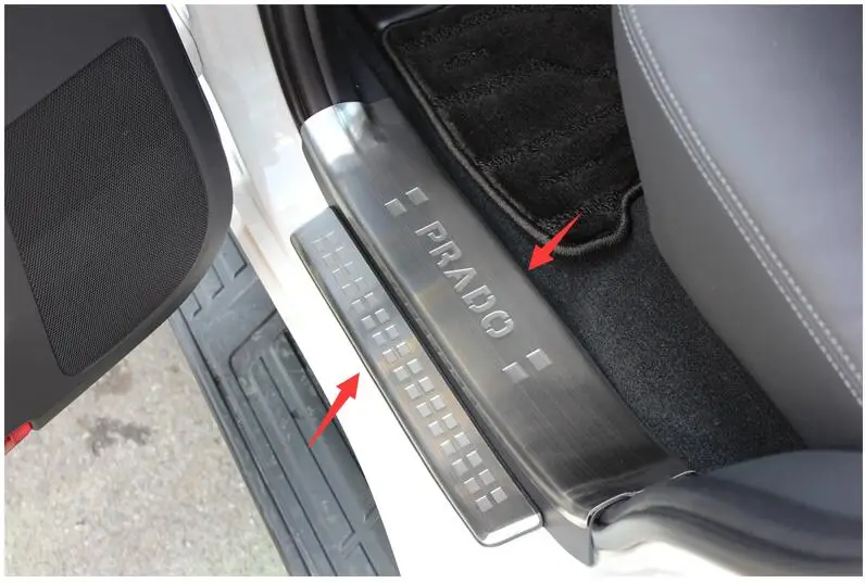 Для Toyota prado порог 2010~ модели приветственной педали модификации порога украшения