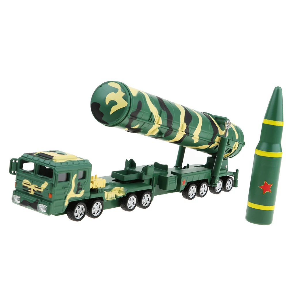 1:64 игрушечный военный автомобиль из сплава модель пусковой машины для DF 31A