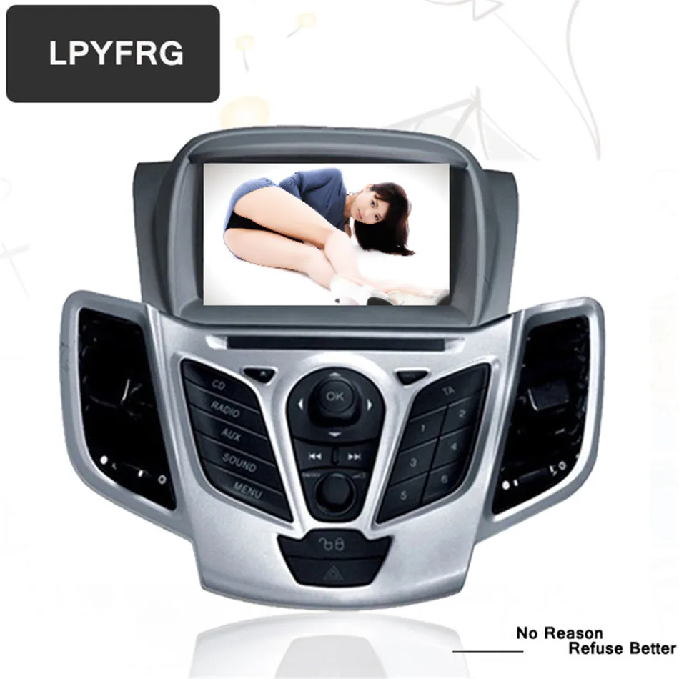 Автомобильный DVD плеер с GPS навигацией android 10 7 " стерео аудио Радио для Ford Fiesta 2008