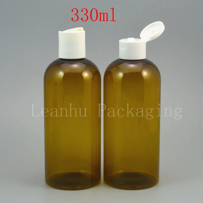 Оптовая продажа качественная бутылка из ПЭТ 330 мл зеленого цвета с откидной