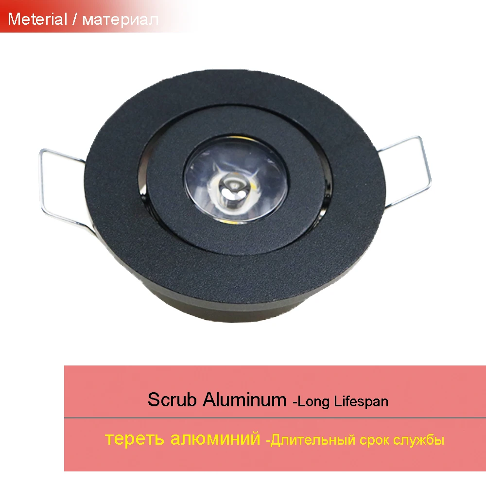 6 шт. Светодиодный точечный светильник 1 Вт 3 Вт|mini downlight|led spotled spot light |