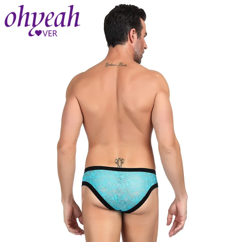 Сексуальное нижнее белье Ohyeahlover мужские трусы женское для геев кружевные