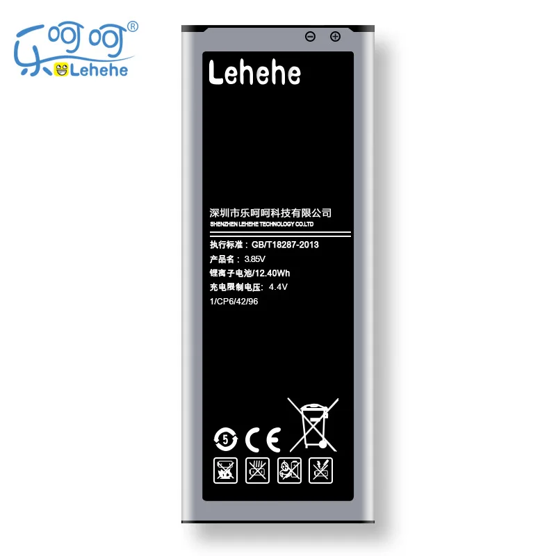 Аккумулятор LEHEHE для Samsung GALAXY NOTE4 N910a N910u N910F 3220 мАч телефон без NFC запасные Подарки |