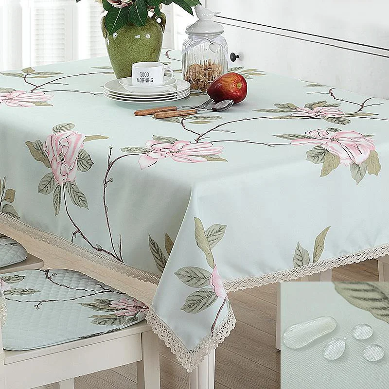 Круглая скатерть для стола тканевый брезент обеденного свадебная квадратная