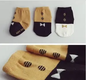Новые весенние хлопковые детские носки с героями мультфильмов модные нескользящие носки для маленьких мальчиков и девочек детские носки унисекс От 0 до 4 лет