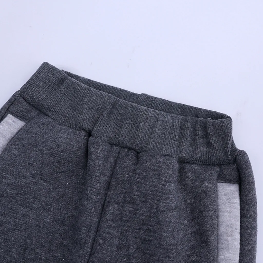 TELOTUNY Baby Pants Toddler Baby Kids Boys Letter Print Casual Sport Pants Clothes Kids Casual warm Pants Fashion New Dec31