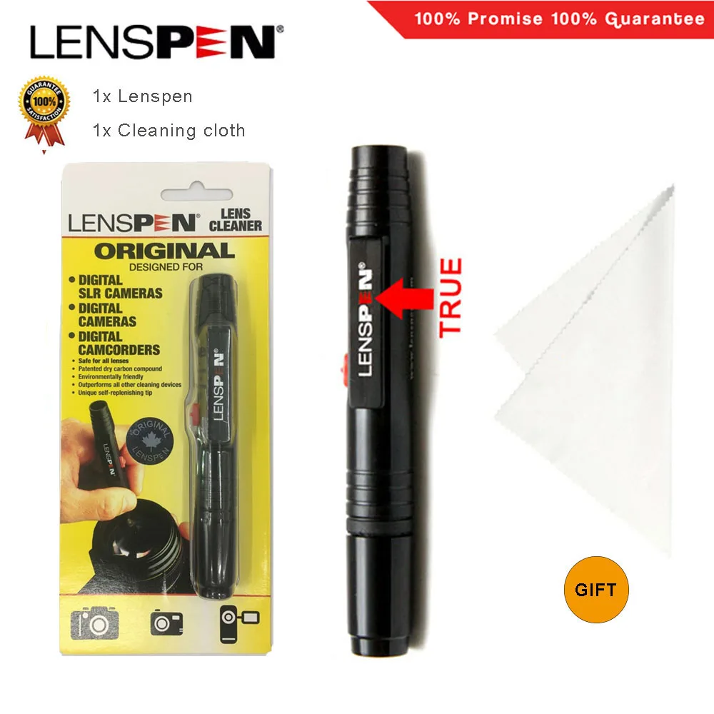 LENSPEN бренд LP-1 ручка для чистки объектива для камеры пылеочиститель ткань для цифровой камеры Nikon Canon sony Olympus