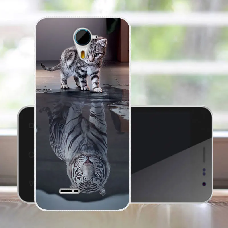FANATU ТПУ Micromax Q415 Чехол Мягкий силиконовый чехол Micromax Q415 чехол для телефона Fundas Micromax Canvas Pace 4G Q415 чехол 4,5 дюйма
