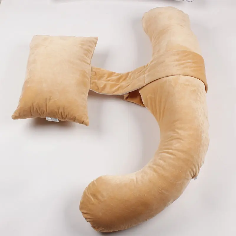 Подушка для тела беременных женщин большая H форма бокового спального чехла