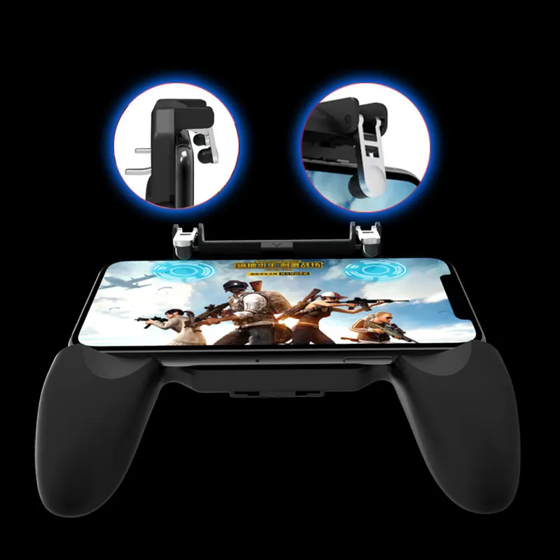 W10 Pubg контроллер мобильный геймпад джойстик для игра для мобильного телефона пусковой механизм l1r1 стрелок Кнопка огня для IPhone ножи