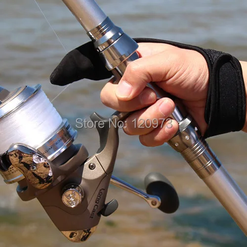 3 шт./лот горячая Распродажа хлопковые перчатки для рыбалки указательным пальцем