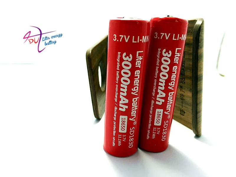 

Laptop Batteries 8PCS New Original Liter energy battery 18650B SD18650 Rechargeable Li-ion battery 3.7V 3000mAh +Free shipping