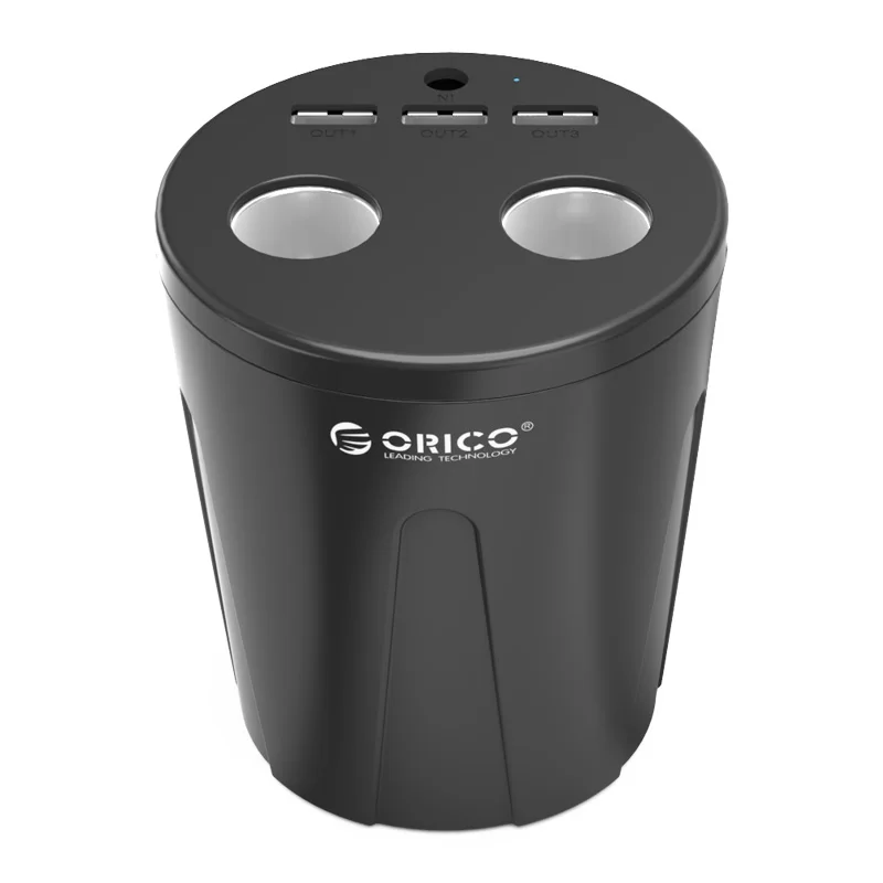 Зарядное устройство ORICO для телефона с 3 usb-портами и держателем стакана