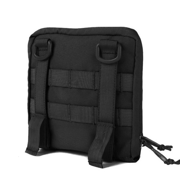 Eebow Тактический Универсальный Molle EDC Чехол Открытый охотничий инструмент органайзер для походов кемпинга Спорт 1000D CORDURA аксессуары сумка - Цвет: Black