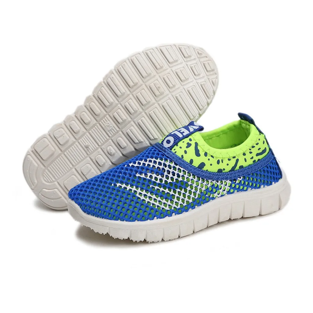 SAGACE/дышащие сетчатые детские кроссовки для мальчиков и девочек обувь младенцев