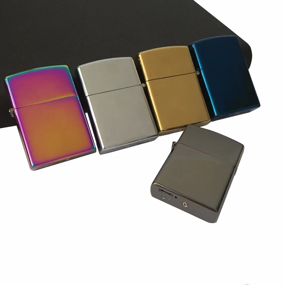 Электронная сигарета зажигалка дуговая тонкая ветрозащитная Зажигалка USB