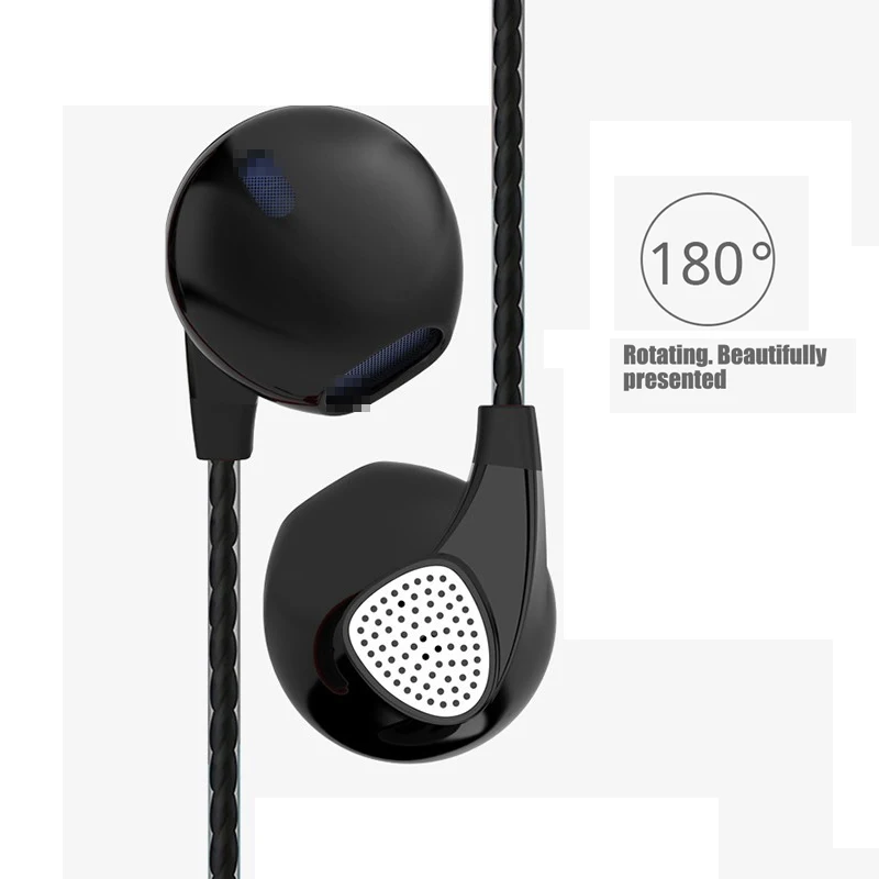 In Ear проводные наушники стерео Спорт шумоизоляция гарнитура с микрофоном для Xiaomi