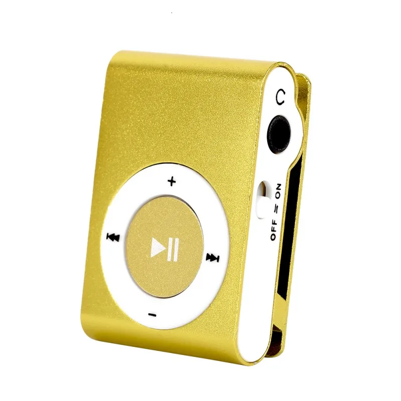 Зеленый Портативный мини USB Mp3 музыкальный плеер Mp3 плеер Поддержка Micro TFCard слот MP3 S порт плеер USB порт с наушниками 8 цветов - Цвет: Зеленый