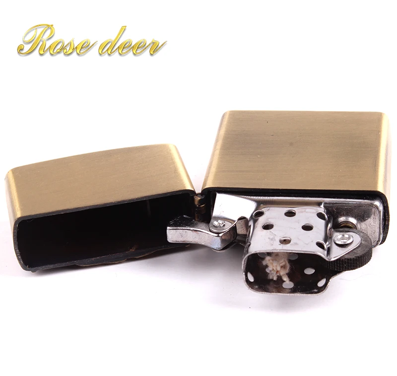 Оригинальная брендовая Классическая керосиновая Зажигалка Chief медная