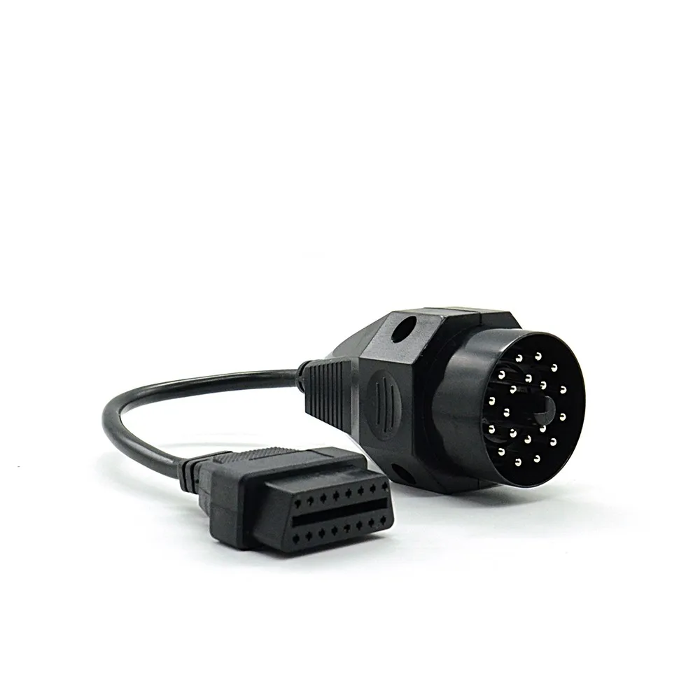 

Best Quality OBD II Adapter for BMW 20 pin to OBD2 16 PIN Female Connector for e36 e39 X5 Z3 for BMW 20pin cable Free Ship