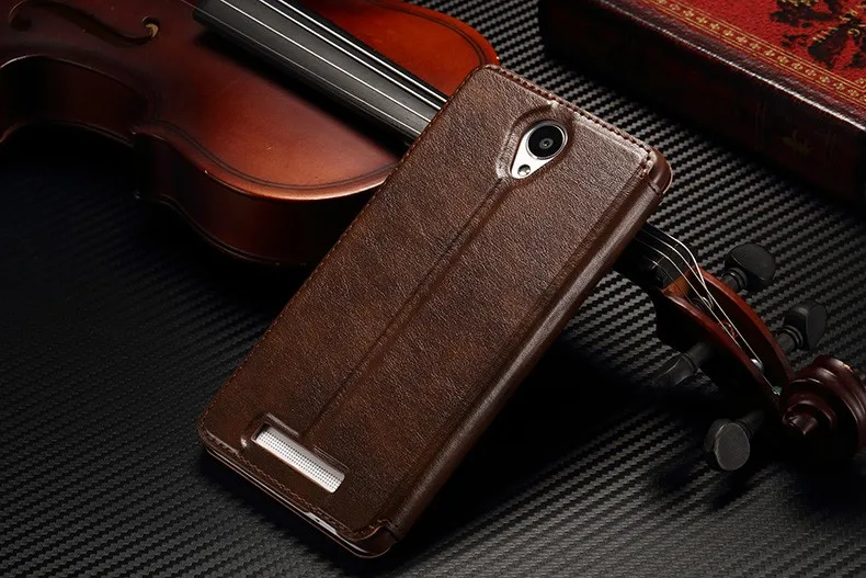 Для xiaomi redmi note 2 чехол высокого качества из искусственной кожи умный флип-чехол с подставкой Чехол s для xiaomi redmi note 2 чехол и Окно просмотра