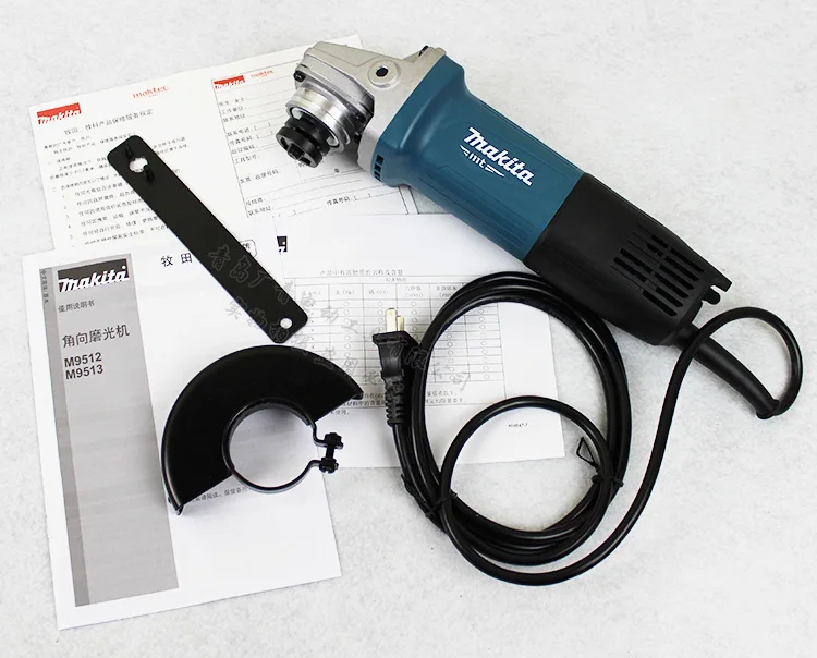 Угловая шлифовальная машина Makita M0900B/M0910B/M9506/M9509B/M9512B/9513B полировальная машина для резки