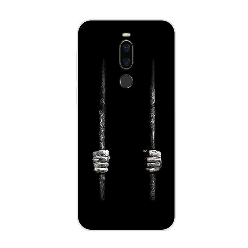 17 6," для Meizu X8 Прозрачный чехол для телефона для Meizu X8 X 8 мягкий силиконовый деревянной крышкой чехол для Meizu X8 тонкий защиты оболочки - Цвет: 17