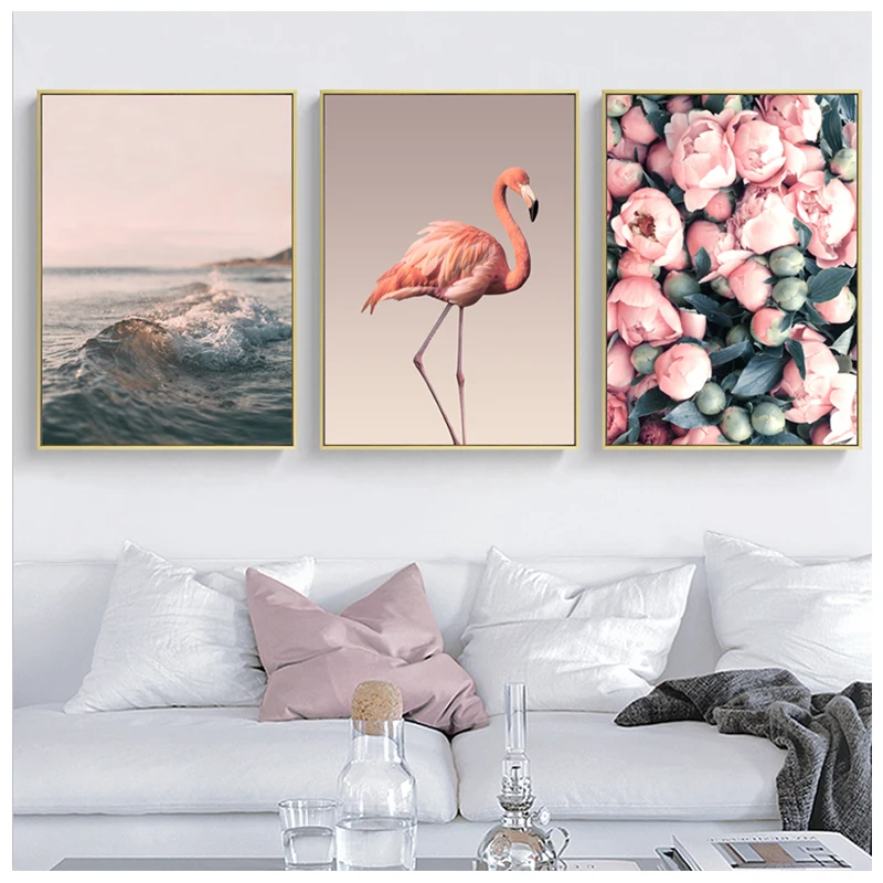 

Landscape Peony Flamingo diy Mosaic Diamond embroidery,3pcs,5d diamond painting full square,Cross Stitch christmas decor Z1099