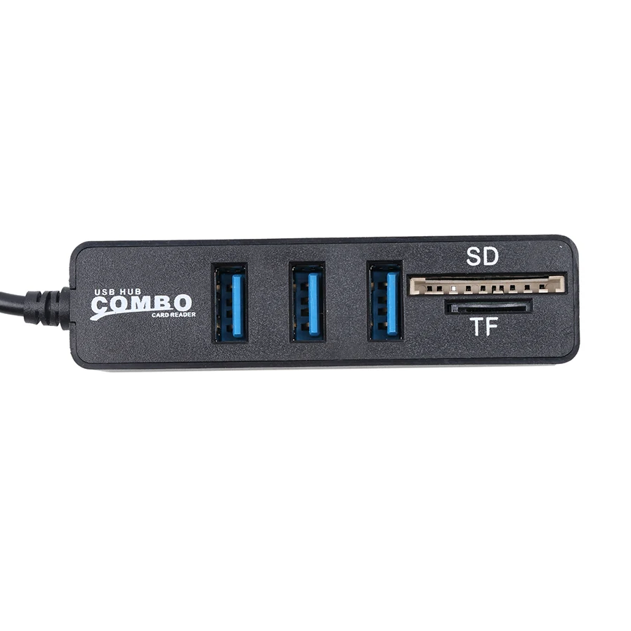 Usb хаб kebidu Combo с 3 / 6 портами концентратор USB 2 0 высокоскоростной разветвитель