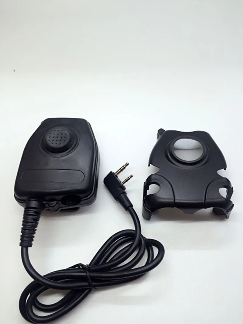 10 шт. водонепроницаемый PTT кабель для KENWOOD K Plug Z Tactical Comtac II H50 MSA SORDIN H60 HD01 HD02 HD03