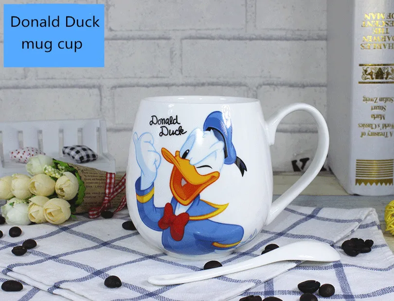 ARST креативная керамика большого размера кружка чашка милый мультфильм Минни