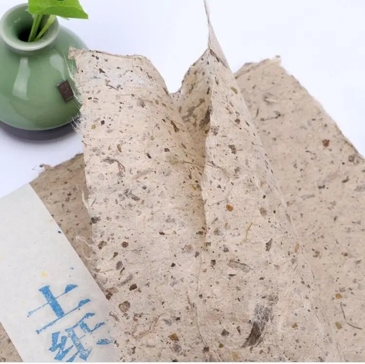 Рисовая бумага XuanPaper ручной работы из коры тутового волокна каллиграфия 29x39 см| |