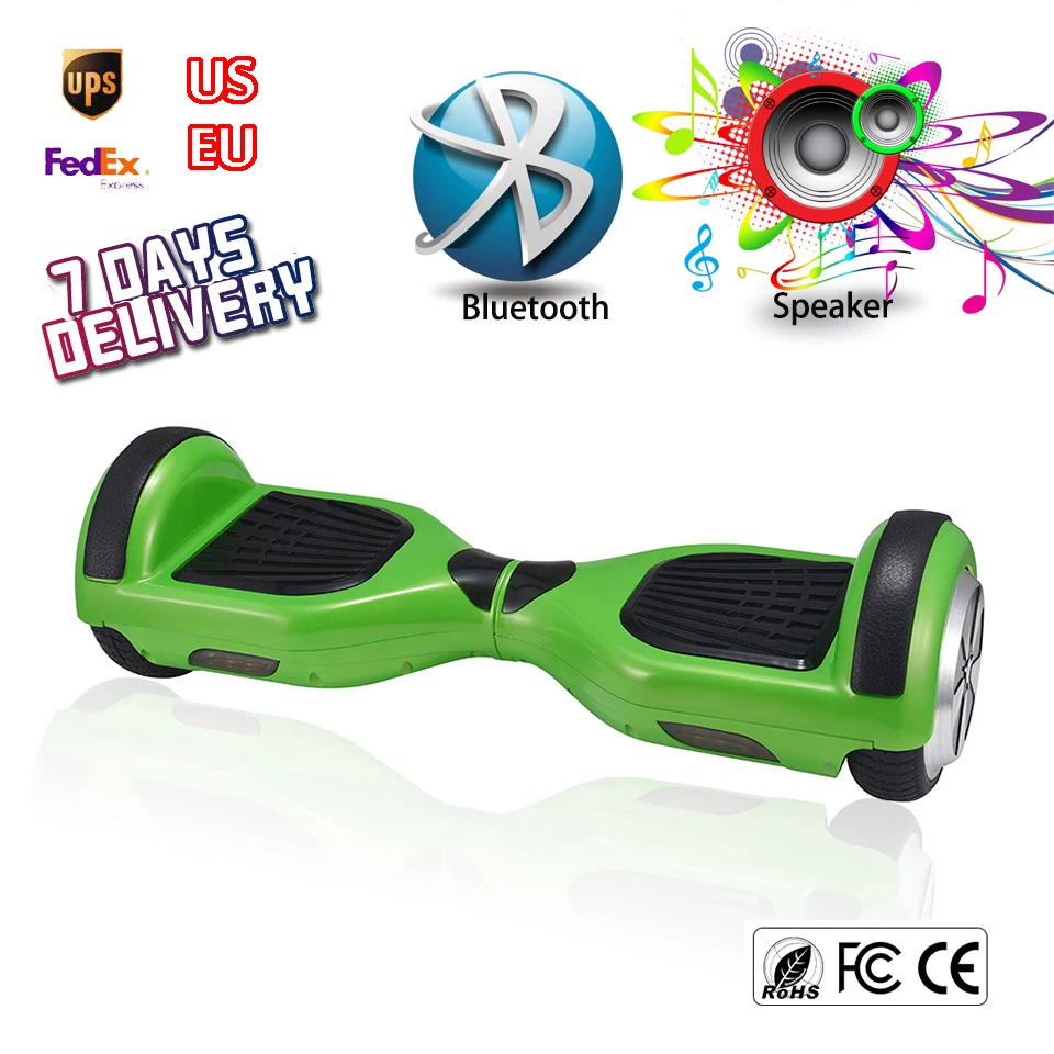 Синий Смарт-Скутер Скейтборд Электрический Баланс Колеса Одноколесном