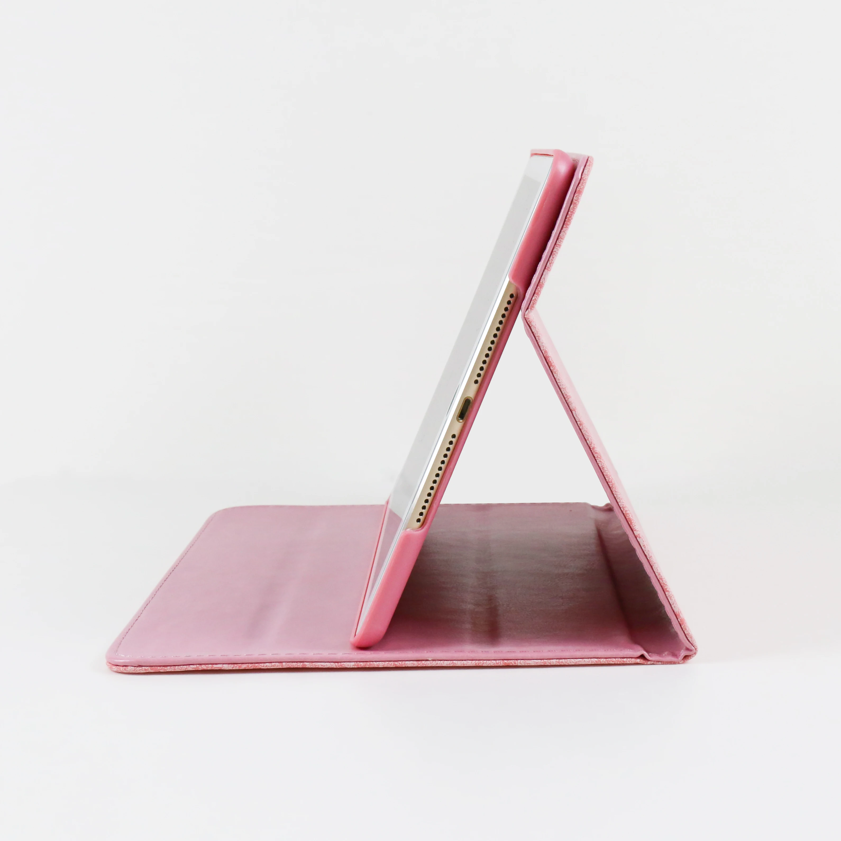 Высококачественный мультяшный 3D чехол с вышивкой для Apple iPad 9,7 дюймов/Air 1/Air 2 Чехол из искусственной кожи Смарт бодрствующий/спящий