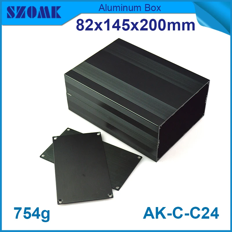 Алюминиевый электронный корпус длиной 82*145*200 мм алюминиевый чехол сделай сам
