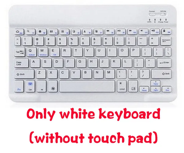white key no panel Новейшая модель; Беспроводной Bluetooth клавиатура для Onda V919 воздуха CH, для Onda V919 воздуха V989 воздуха двойной загрузки клавиатура с бесплатным 4 подарки - Цвет: white key no panel