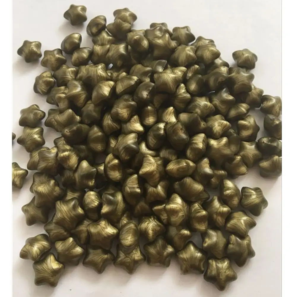 Green gold Adeeing 5 заостренные в форме звезды уплотнительные восковые бусины для свадьбы конверт пригласительная карта - Цвет: Green gold
